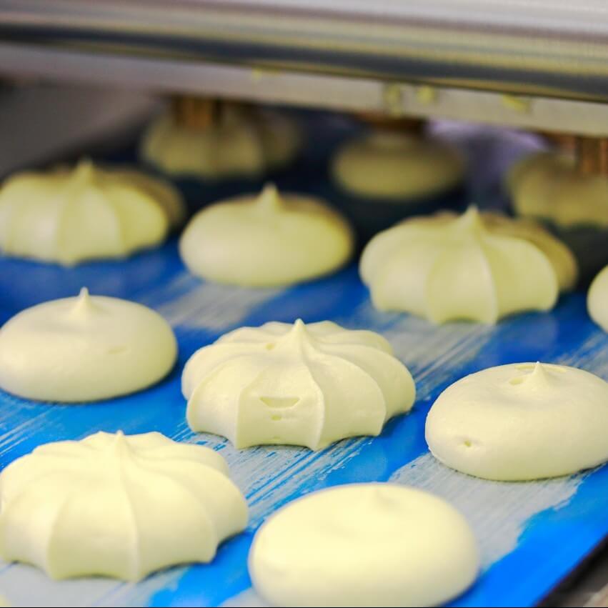 Cookies manufacturing process.